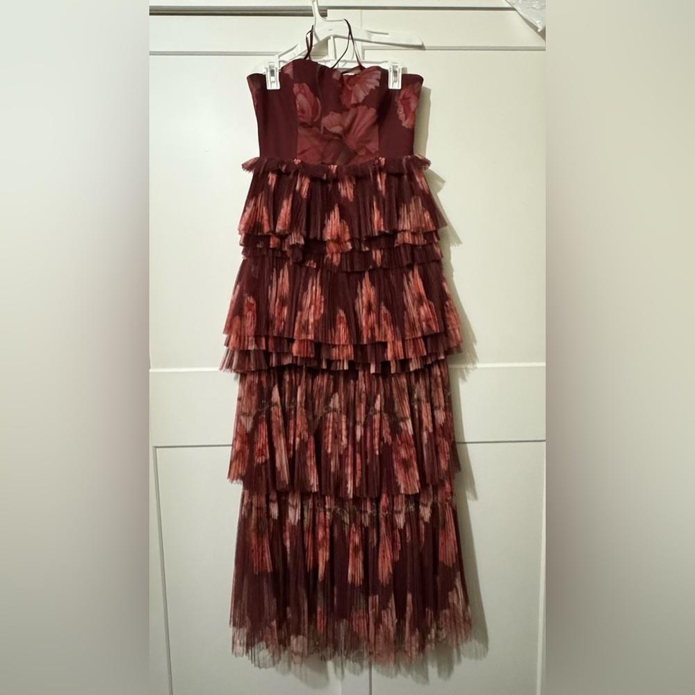 Brand new floral dress/gown without tag